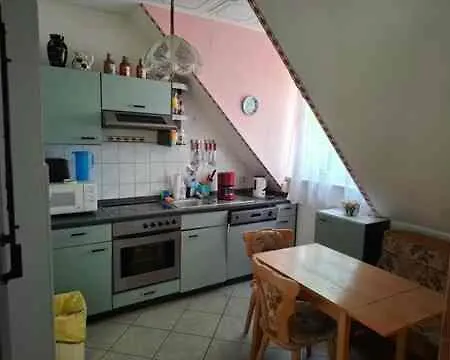A Decent Furnished Two-room With Balcony, Washing Machine, Free Parking Close To The Airport Drezda