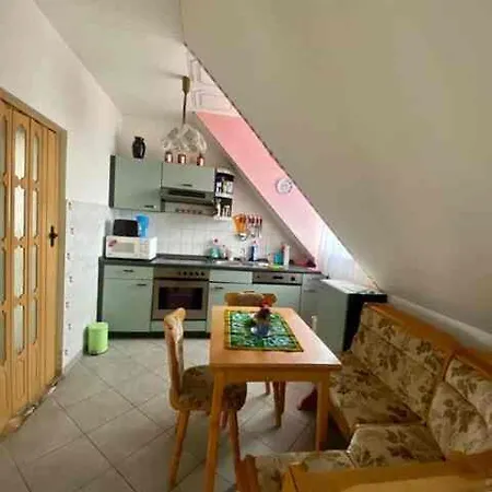 A Decent Furnished Two-room With Balcony, Washing Machine, Free Parking Close To The Airport Dresden
